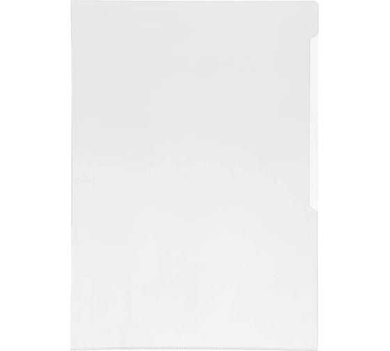 Папка-уголок DURABLE из полипропилена, прозрачная, 10 шт в упаковке 231319 1