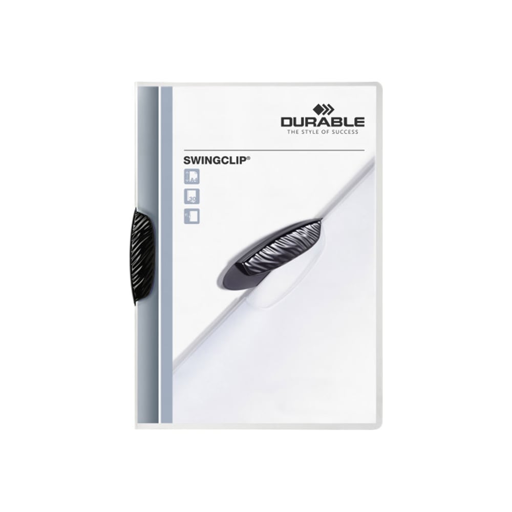 Папка DURABLE SWINGCLIP 30 с клипом, черный 226001 - выгодная цена ...