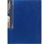 Папка Expert Complete 6 шт., с металлическим прижимом, A4, 700 мкм, 20 мм, волокно, Premier, синий new, EC210737002 709139