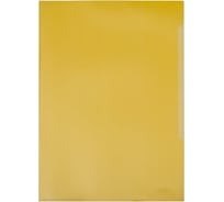 Папка-уголок DURABLE А4, 120 мкм, желтый, 50 шт в упаковке 231204