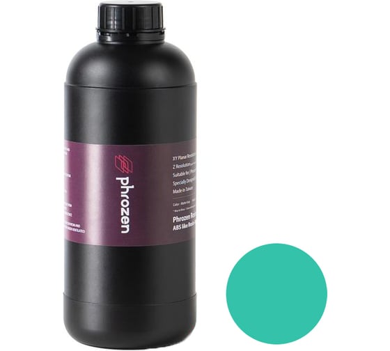 Фотополимерная смола Aqua Green, светло-зеленая, 1 кг Phrozen УТ000007919