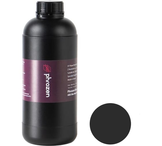 Фотополимерная смола Water-Washable, черная, 1 кг Phrozen УТ000007927