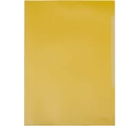 Папка-уголок DURABLE А4, 180 мкм, желтый, 10 шт в упаковке 219704