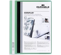 Папка-скоросшиватель DURABLE DURAPLUS А4+, зеленый 257905