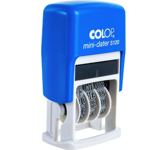 Автоматический пластиковый датер Colop мини высота шрифта 3,8 мм S 120 00-00001030