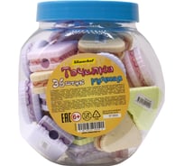 Точилка для карандашей ручная Silwerhof Cookies Монстрики, 1 отверстие, пластик, ассорти, туба 1832446