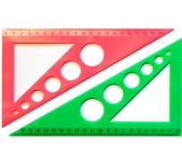 Треугольник Silwerhof длина 21 см, 30x60 мм, ассорти 1778787