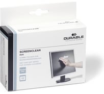 Набор салфеток для бережного ухода за мониторами DURABLE SCREENCLEAN DUO 572102