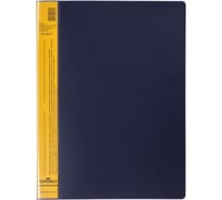 Папка DURABLE с прозрачным вкладышем 10 листов, А4, 700 мкр, желтый 242104