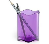 Стаканчик для ручек и карандашей DURABLE TREND прозрачно-фиолетовый 1701235992