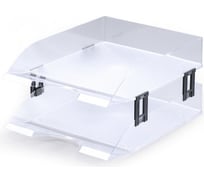 Горизонтальный лоток DURABLE BASIC прозрачный 1701672400