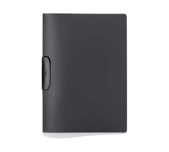 Папка DURABLE DURASWING 30 с клипом, антрацит, 5 шт в упаковке 229557