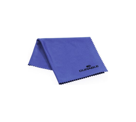 Тканевая салфетка для оптики и мониторов DURABLE TECHCLEAN голубой 579406