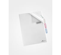 Папка-уголок DURABLE с 3-мя разделами, прозрачная, 5 шт в упаковке 231619