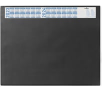 Настольное покрытие DURABLE с календарем, 650х520 мм, черный 720401