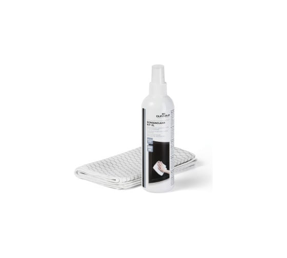 Набор для чистки мониторов DURABLE SCREENCLEAN KIT XL спрей 250 мл, салфетка микрофибра 584600
