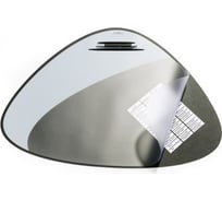 Настольное покрытие DURABLE VEGAS с прозрачным слоем, 690х510 мм, черный 720801