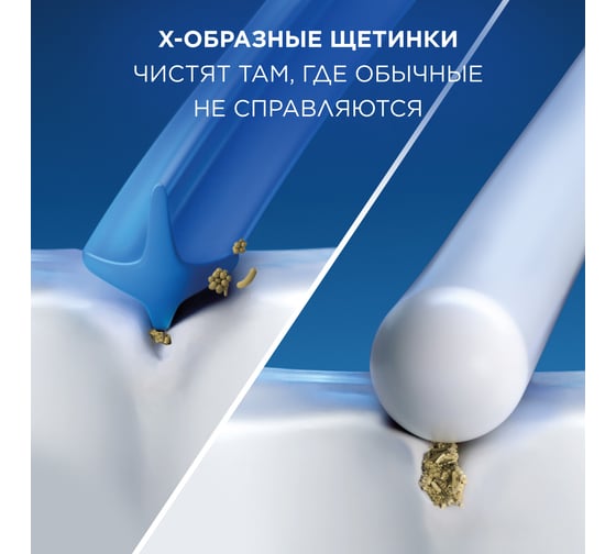 Насадка для электрической зубной щетки ORAL-B Sensitive Clean EB60 4 шт 0053019421