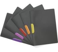 Папка DURABLE с клипом URASWING Color 30 желтый клип, 5 шт в упаковке 230404