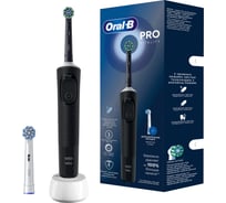 Электрическая зубная щетка ORAL-B Vitality Pro D103.423.3H Black + Дополнительная насадка тип 3708 0053019432