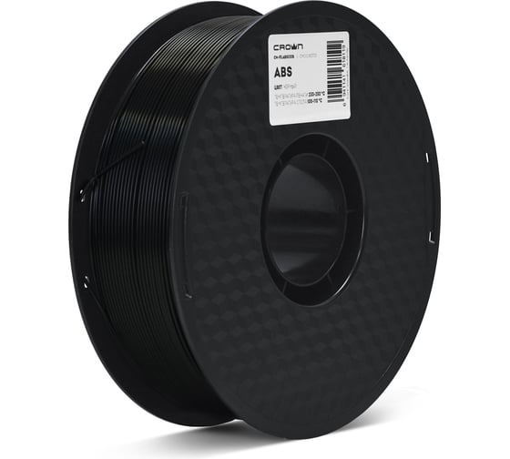 Пластик для принтера CROWN MICRO CM-FILABS020B ABS Чёрный CM000003725