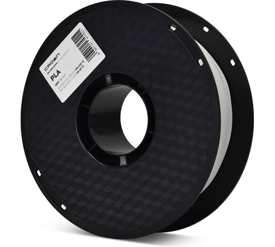 Пластик для принтера CROWN MICRO CM-FILPLA001W PLA Белый CM000003715