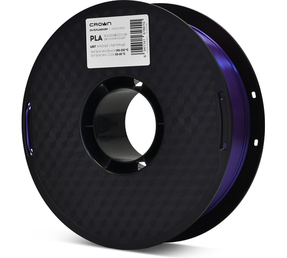 Пластик для принтера CROWN MICRO CM-FILPLASD010RP PLA Silk Двойной красный-пурпурный CM000003730