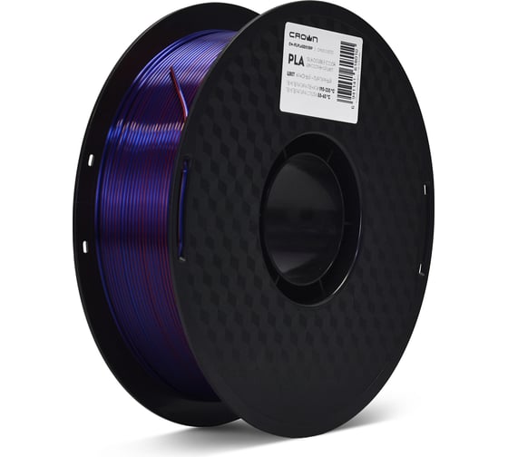 Пластик для принтера CROWN MICRO CM-FILPLASD010RP PLA Silk Двойной красный-пурпурный CM000003730