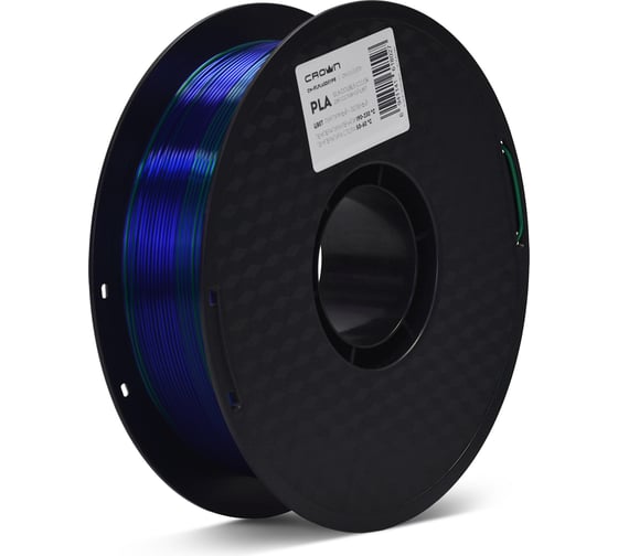Пластик для принтера CROWN MICRO CM-FILPLASD011PG PLA Silk Двойной Пурпурный-зелёный CM000003731