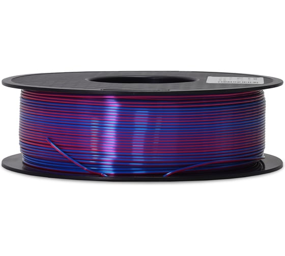 Пластик для принтера CROWN MICRO CM-FILPLASD012BR PLA Silk Двойной Синий-красный CM000003732