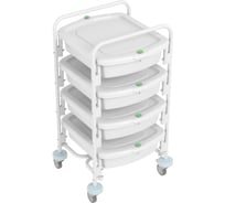 Тележка дезар контейнерная эндоскопическая и контейнеры для транспортировки и кратковременного хранения эндоскопов ТКЭ-4-"КРОНТ" в варианте исполнения ТКЭ-4-"КРОНТ"-1 60674