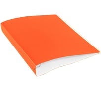 Папка панорама на 4-х кольцах Бюрократ Double Neon DNE0740/4ROR A4, пластик 0.7 мм, корешок 40 мм, карман на лицевой стороне 1131703