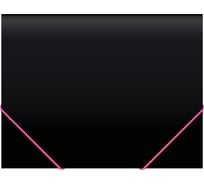 Портфель Бюрократ Black Opal BLPP13 13 отделений, A4, пластик, 0.7 мм, черный/ассорти 1481748