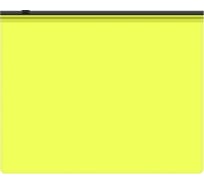Папка на молнии ZIP Бюрократ Double Neon DNEBPM5AYELBL A5, полипропилен, 0.15 мм, желтый, цвет молнии черный 1481847