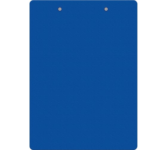 Папка-планшет Бюрократ -PD6004/BLUE A4, пластик, 1.2 мм, синий 1874879