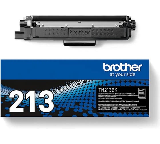 Тонер-картридж Brother 1400 страниц, черный, для MFC-L3770CDW, DCP-L3550CDW, HL-L3230CDW TN213BK