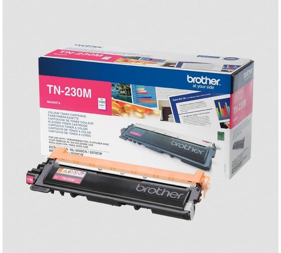Тонер-картридж Brother для HL-3040CN, DCP-9010CN, MFC-9120CN, пурпурный TN230M