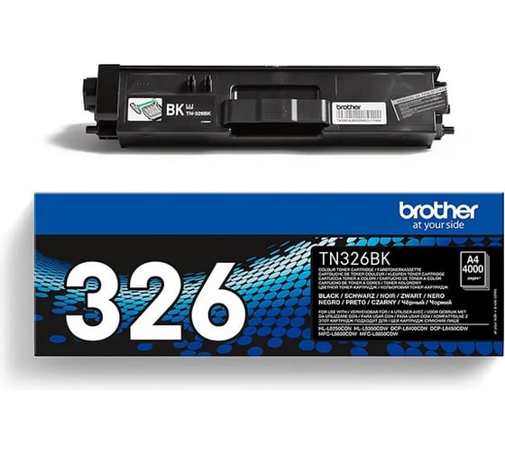 Тонер-картридж Brother для HL-L8250CDN, MFC-L8650CDW, чёрный TN326BK