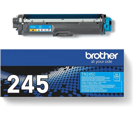 Тонер-картридж повышенной ёмкости Brother для HL-3140CW, HL-3170CDW, голубой TN245C
