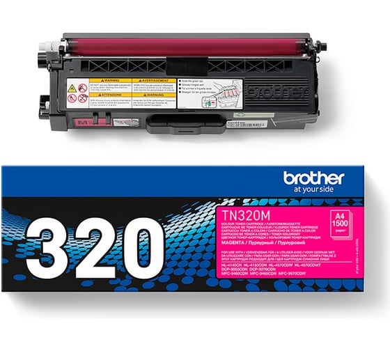 Тонер-картридж Brother для HL-4150CDN, MFC-9465CDN, пурпурный TN320M