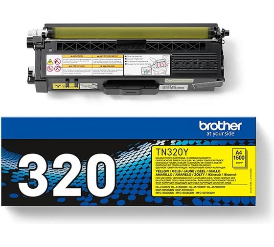 Тонер-картридж Brother для HL-4150CDN, MFC-9465CDN, жёлтый TN320Y
