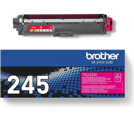 Тонер-картридж повышенной ёмкости Brother для HL-3140CW, HL-3170CDW, пурпурный TN245M