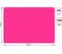 Доска для лепки Silwerhof 957013 Neon прямоугольная A4, пластик 1 мм, розовый 1181003 5