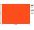Доска для лепки Silwerhof 957011 Neon прямоугольная A4, пластик, 1 мм, оранжевый 1181002 3