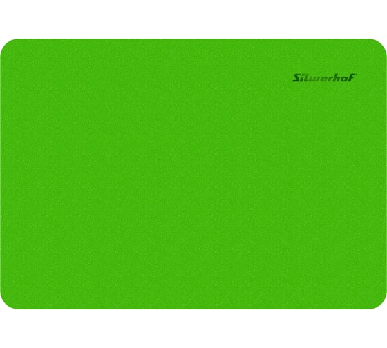 Доска для лепки Silwerhof 957008 Neon прямоугольная A5, пластик, 1 мм, зеленый 1181004 1