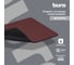 Коврик для мыши BURO BU-CLOTH Мини коричневый 230x180x3 мм BU-CLOTH/BROWN 1737295 3