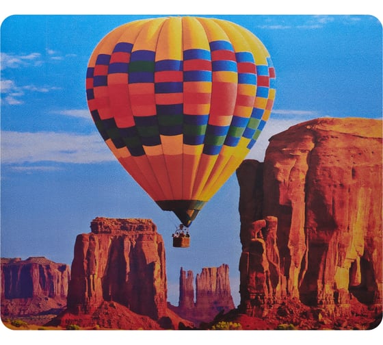 Коврик для мыши BURO BU-S48035 Мини рисунок/аэростат 230x190x1.5 мм 375275 1