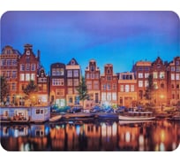 Коврик для мыши BURO BU-M10034 Мини рисунок/Амстердам 230x180x2 мм 817308