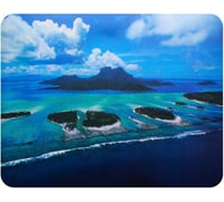 Коврик для мыши BURO BU-M10025 Мини рисунок/Бора-Бора 230x180x2 мм 291837