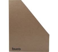 Лоток вертикальный BURO ЛВ-75B микрогофрокартон корешок 75 мм A4 325x250x75 мм бурый 1511777